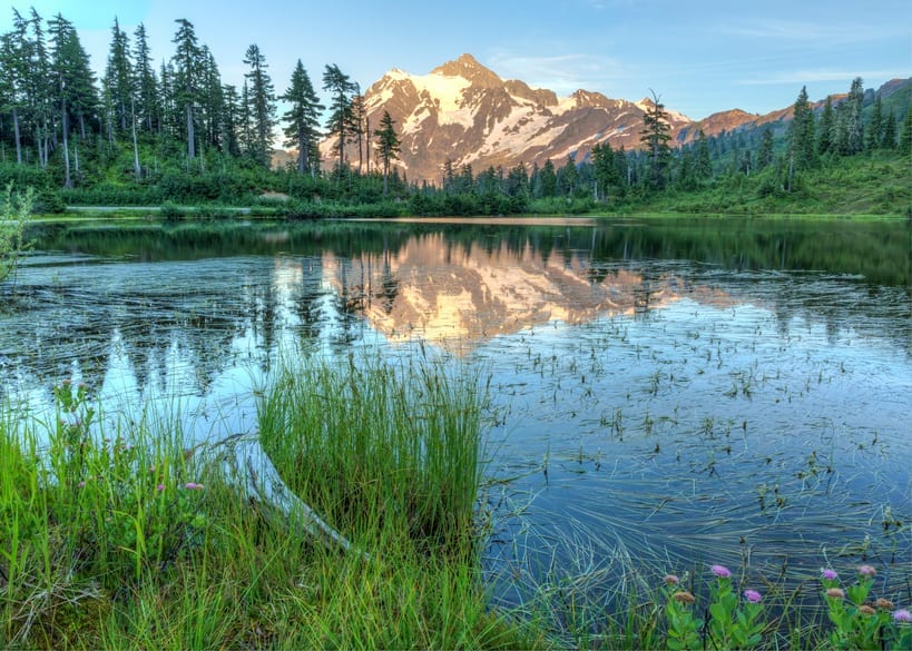Add These 3 Travel Nurse Destinations to Your List Mount Shuksan in North Cascades National Park in Whatcom County, Washington
