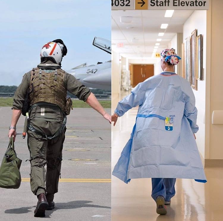 couple fell in love on travel nurse assignment