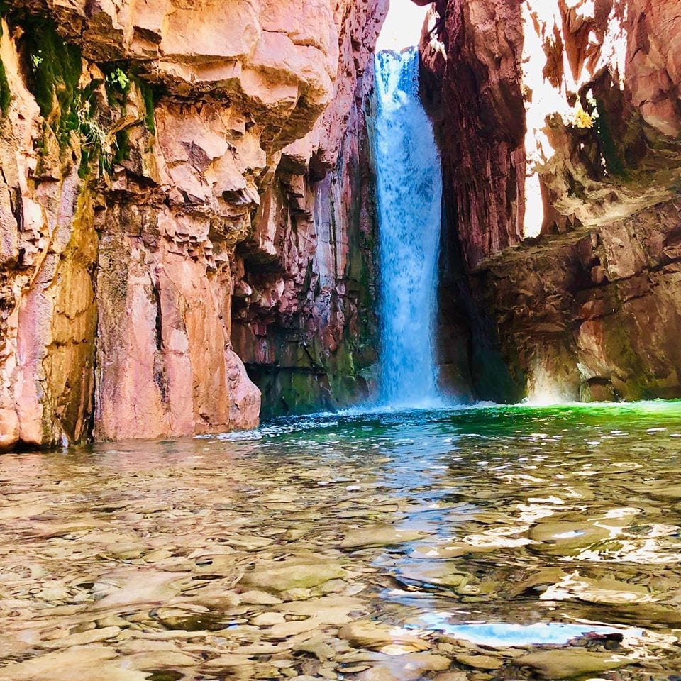 hiking trails near Cibecue Falls in Phoenix Arizona