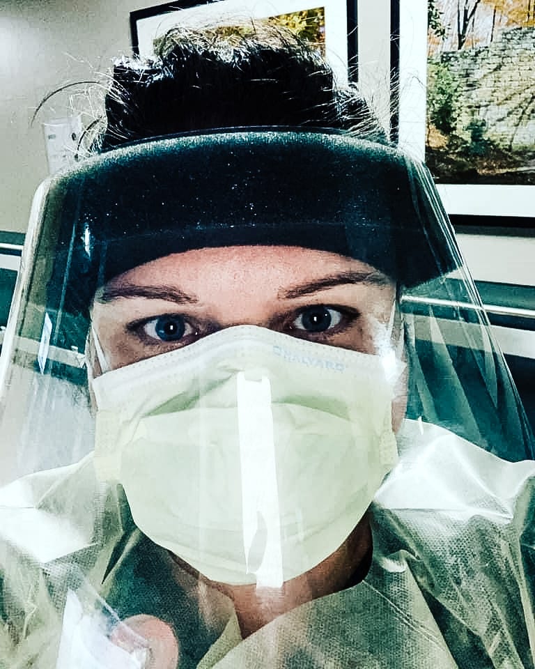 travel nurse ppe