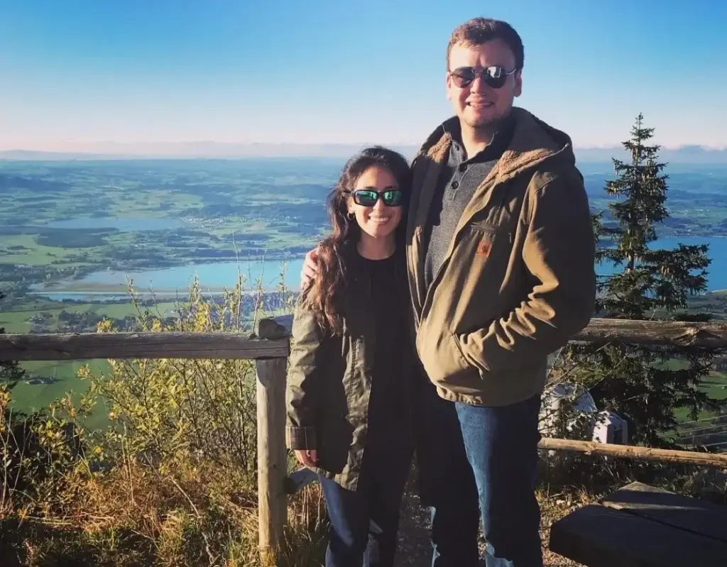 Nicole and husband traveling