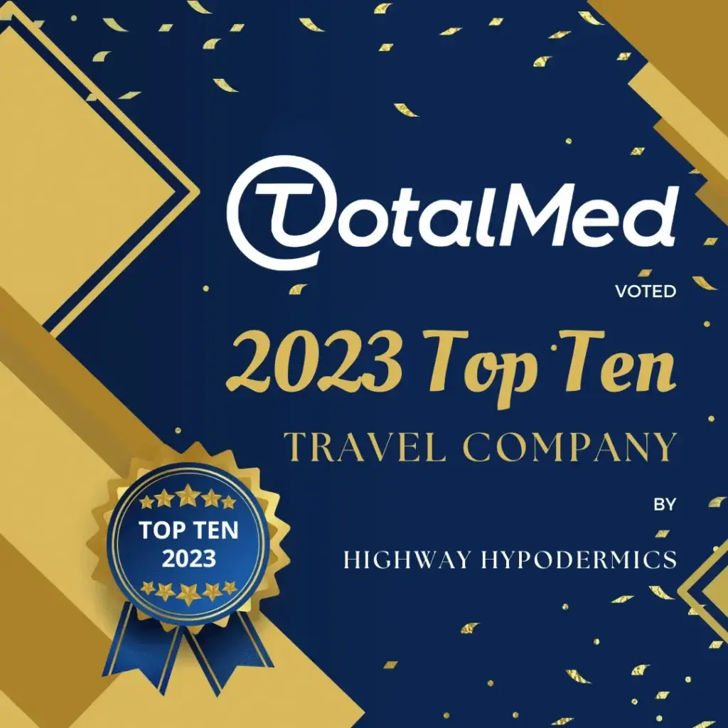 Highway Hypodermics Again Names TotalMed as a Top 10 Travel Agency for Traveling Healthcare Professionals