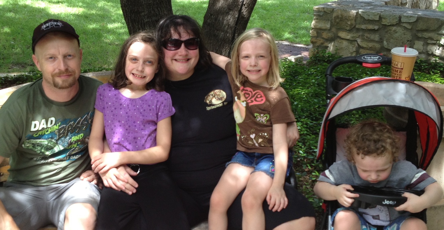 Jennifer and her beautiful family Travel Nurse Stories: Homeschooling While Seeing the Country